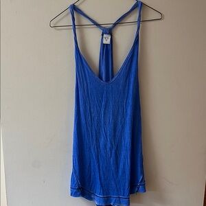 NWOT Free People Blue Women's Top